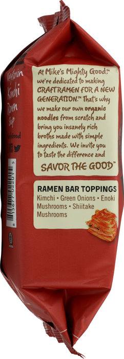 MIKES MIGHTY GOOD: Kimchi Vegan Ramen Soup, 2.3 oz