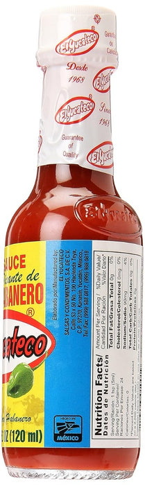 EL YUCATECO: Red Habanero Hot Sauce, 4 oz