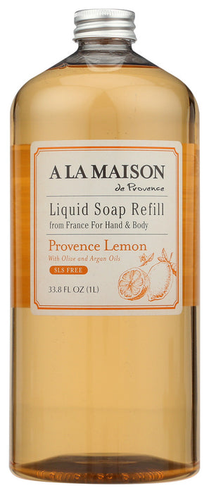 A LA MAISON: Provence Lemon Soap Refill, 33.8 fo