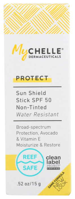 MYCHELLE DERMACEUTICALS: Sun Shield Stick SPF 50, 0.5 oz