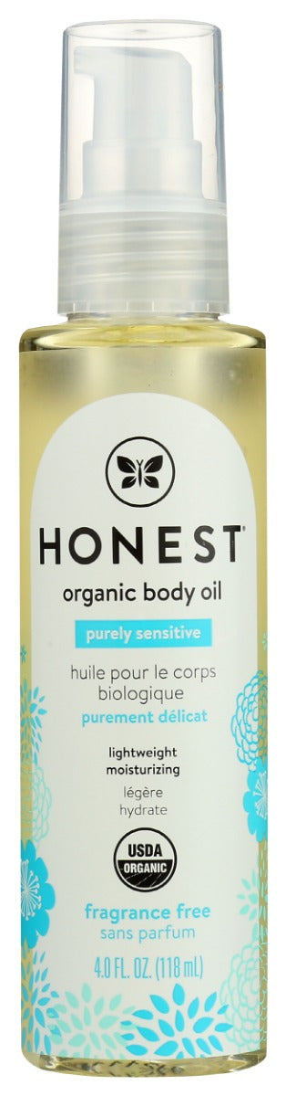 Our Organic Body Oil got a makeover. It's not just a new look”our updated, simplified formula is made with over 95% certified organic + avocado, coconut, jojoba seed, and sunflower oils. This lightweight, soothing, omega-rich blend leaves baby's delicate skin feeling silky + nourished. P.S. It's the perfect massage oil to help calm down fussy little ones.