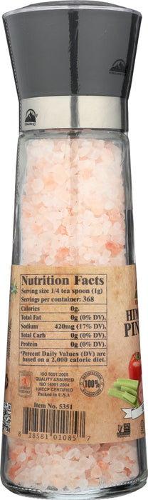 HIMALAYAN CHEF: Grinder Salt Himalayan Pink Re, 13 oz