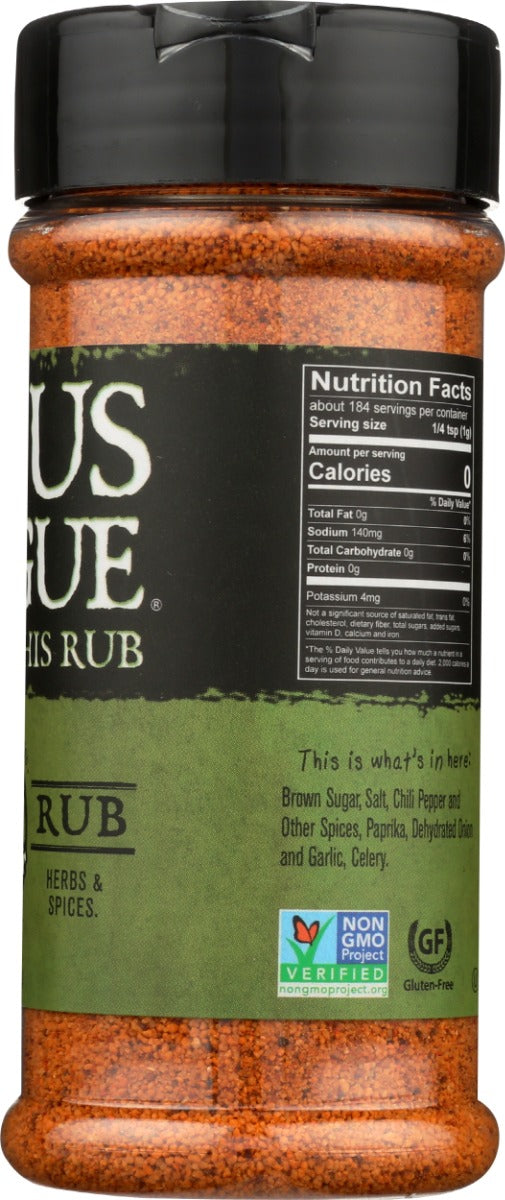 RUFUS TEAGUE: Meat Rub Original, 6.5 oz