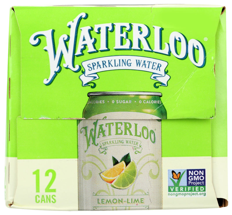 WATERLOO SPARKLING WATER: Lemon Lime Sparkling Water 12Pk, 144 fo