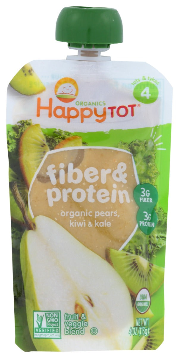 This scrumptious combination of organic pears, kiwi and kale is fortified with the nutrients your toddler needs&mdash;protein for growth and fiber to support digestive health.