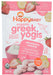 Our strawberry banana Greek yogis introduce baby to wholesome Greek yogurt early on. These freeze dried organic yogurt drops provide protein and an added boost of probiotics to support digestive health.