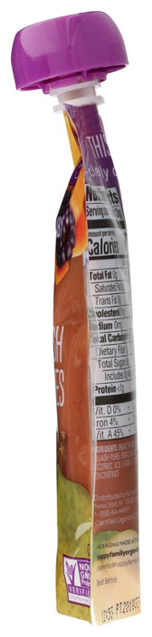 HAPPY BABY: S2 Pear Squash Blackberry Organic, 4 oz