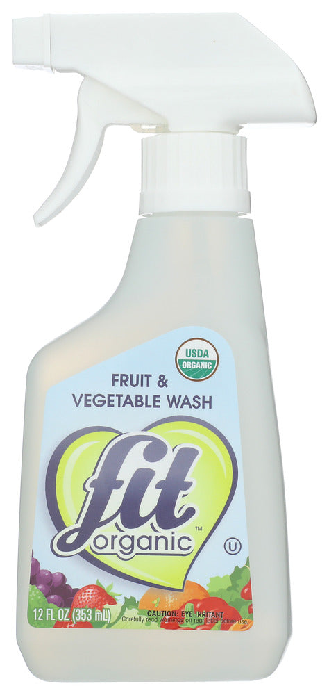 Fit Organic Produce Wash is USDA certified organic and removes 98% more pesticides, waxes, human-handling residues, and other contaminants than water alone. Why use something with chemicals to remove chemicals? Achieve an organic clean with FIT.