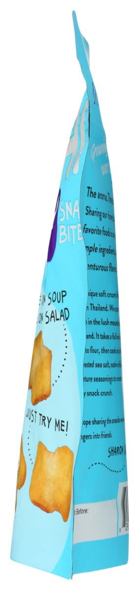 SUN TROPICS: Sea Salt Mochi Snack Bites, 3.5 oz