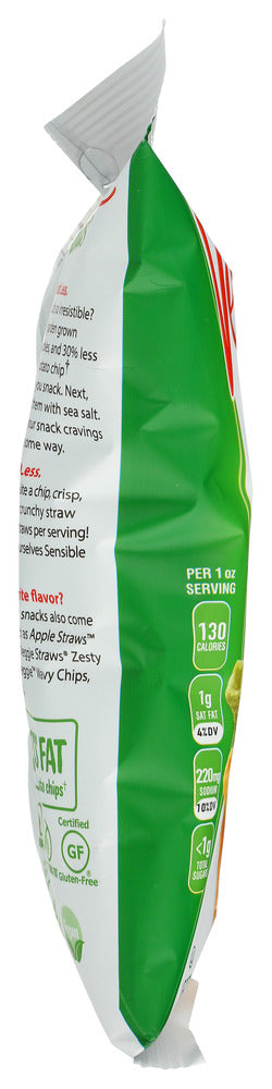 SENSIBLE PORTIONS: Straws Veggie Sea Salt, 1 oz