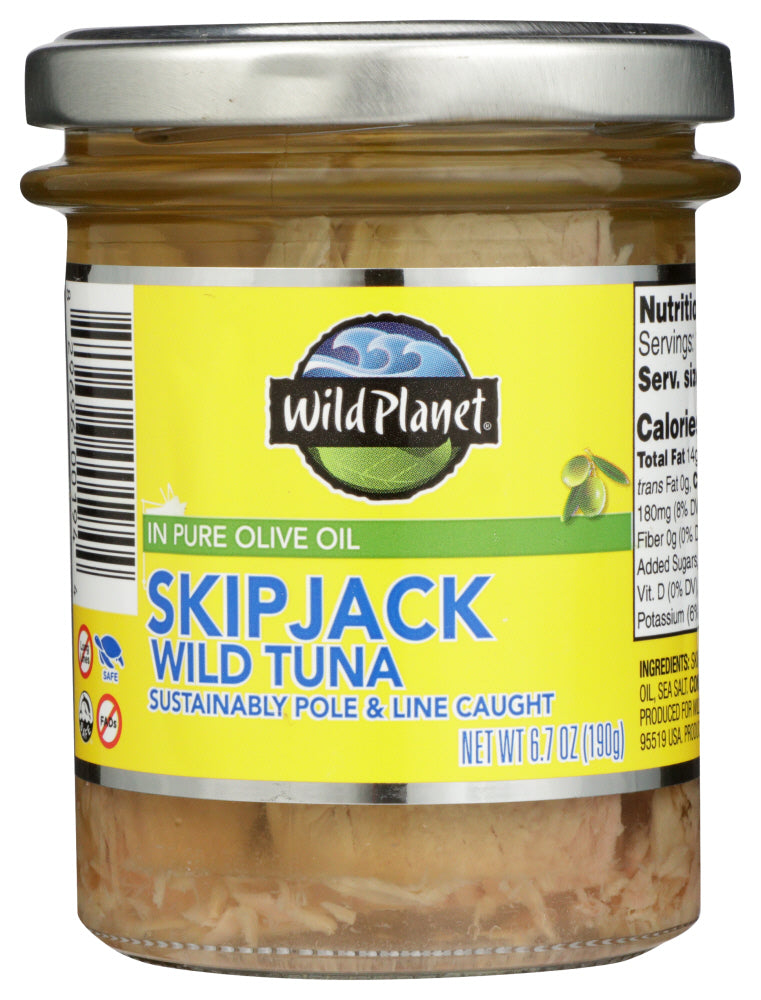 WILD PLANET: Wild Tuna Pure Olive Oil, 6.7 oz