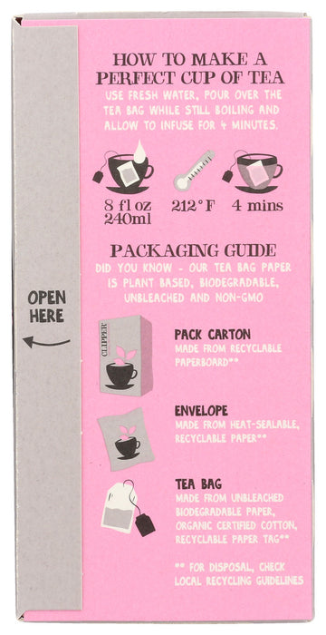 CLIPPER: Organic Earl Grey Black Tea, 1.41 oz
