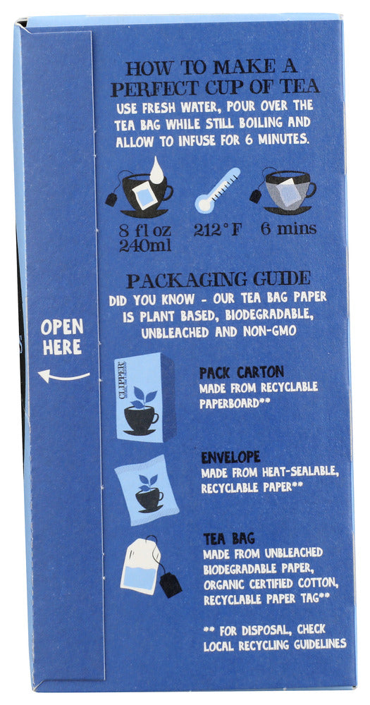 CLIPPER: Organic Decaf Black Tea, 1.41 oz