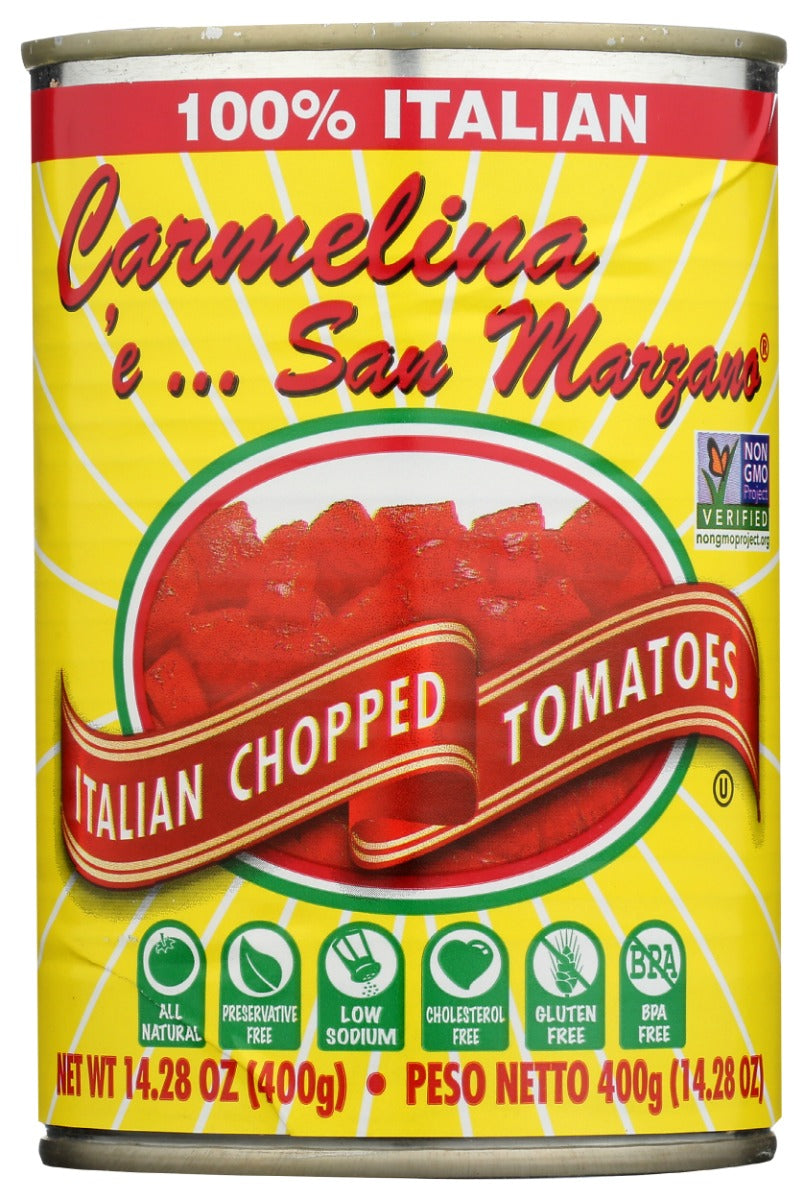 CARMELINA E SAN MARZANO Tomato Italian Chopped Puree 14 28 Oz No 