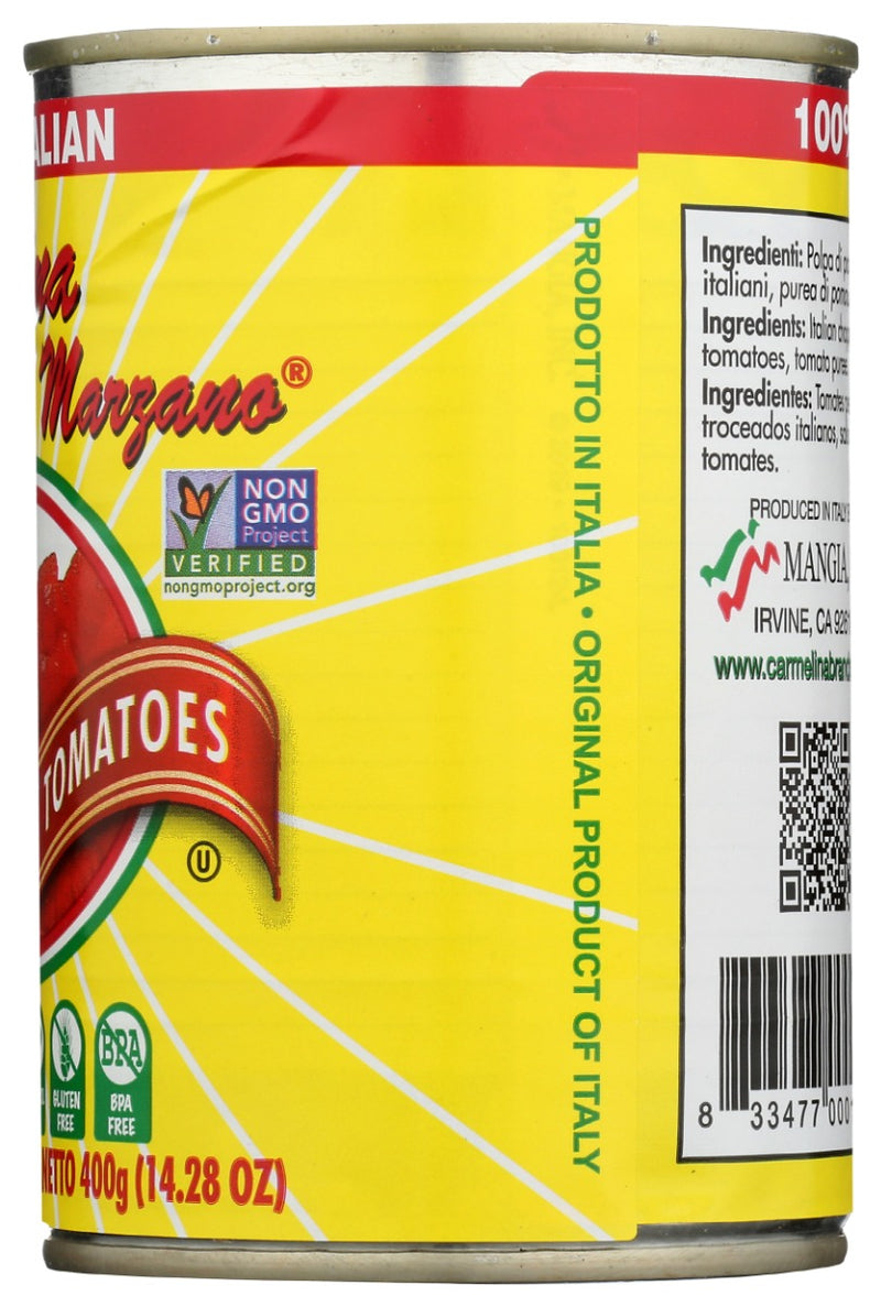 CARMELINA E SAN MARZANO: Tomato Italian Chopped Puree, 14.28 oz