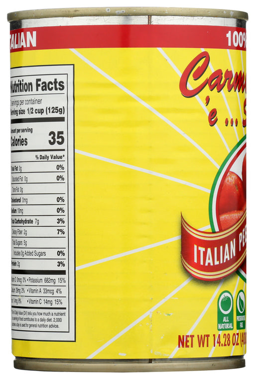 CARMELINA E SAN MARZANO: Tomato Italian Whole Puree, 14.28 oz