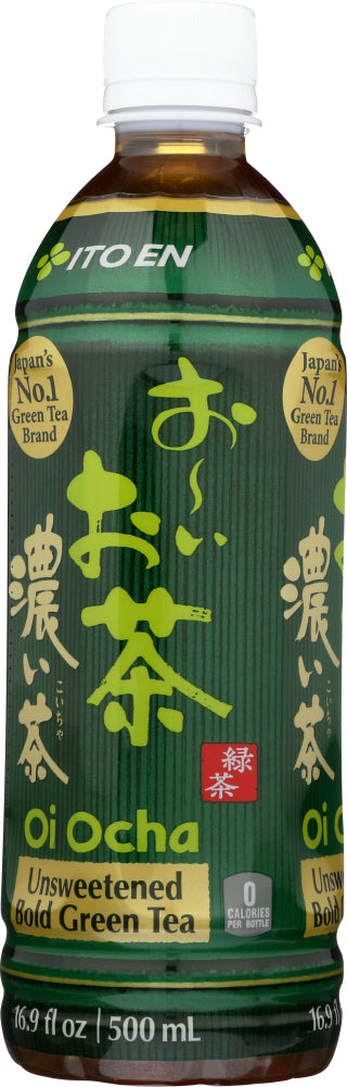 ITO EN: Oi Ocha Dark Green Tea Unsweetened, 16.9 oz