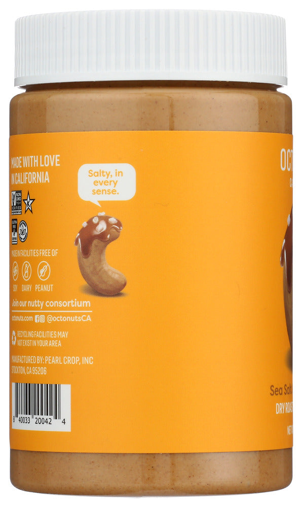 OCTONUTS: Butter Cashew Crml Sslt, 16 oz