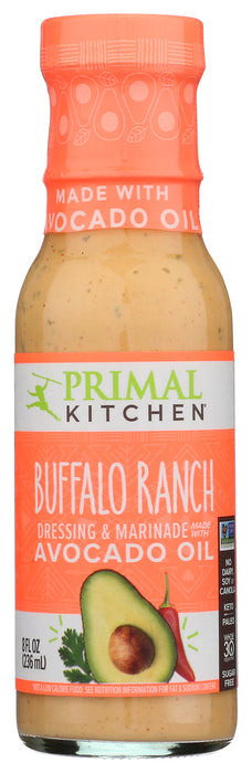 PRIMAL KITCHEN: Buffalo Ranch Dressing, 8 fo