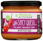 PRIMAL KITCHEN: Dip Queso Spicy, 11.5 oz