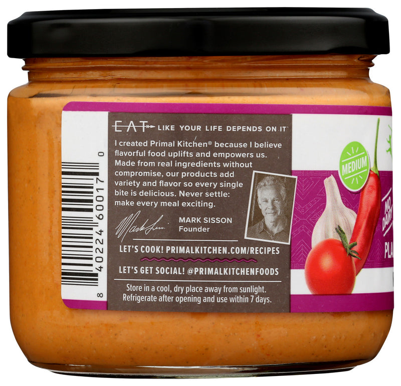 PRIMAL KITCHEN: Dip Queso Spicy, 11.5 oz