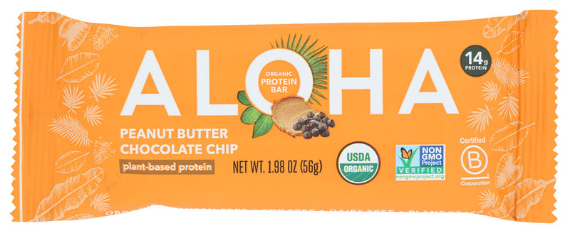 Treat your tastebuds with our satisfyingly indulgent combination of sweet and salty Peanut Butter Chocolate Chip Protein Bars. These protein bars contain certified vegan chocolate chips, peanuts, roasted pumpkin seeds, and 14g of brown rice and pumpkin seed protein. We hand-selected ingredients from our hearts to yours because what you eat is directly connected to how you feel. Always free from: gluten, dairy, soy, stevia, and sugar alcohol sweeteners.