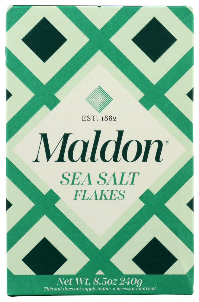 Accept no substitute for Maldon Sea Salt, because nothing else is quite the same. Maldon sea salt flakes are loved (is that too strong a word? No!) by chefs and shoppers the world over. It's the soft flaky texture of the sea salt crystals and the cleanness of the salt flavour they deliver that makes the difference. None of the bitter after taste that some salts leave; instead a freshness that enhances the flavour of all natural and fine foods.