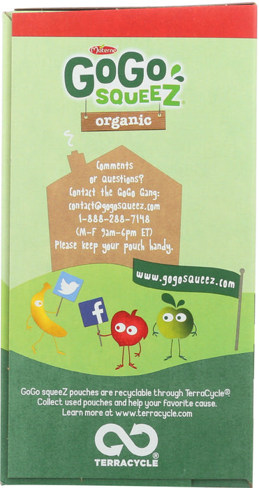 GOGO SQUEEZ: Applesc Pntry Pk3Flv 12Pk, 38.4 oz