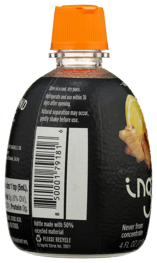 INGRILLI: Organic Ginger Squeeze Blend, 4 fo