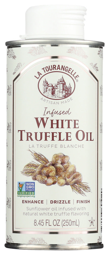 LA TOURANGELLE: White Truffle Infused Oil, 8.45 oz