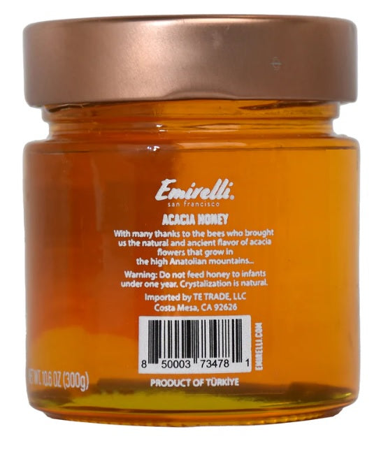 EMIRELLI: Acacia Honey, 10.6 oz