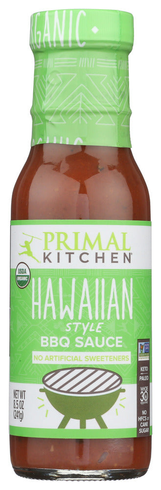 PRIMAL KITCHEN: Organic Hawaiian Style Bbq Sauce, 8.5 oz