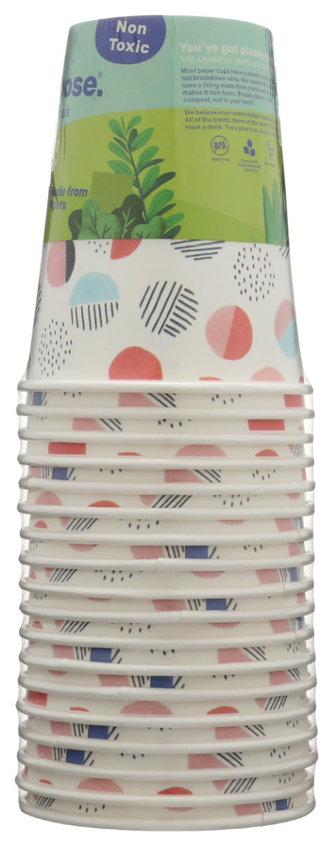 REPURPOSE: Cup Hot Stacks Comp 12Oz, 18 pc