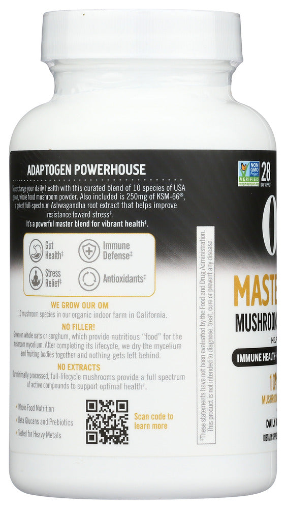 OM MUSHROOMS: Master Blend Cp, 80 cp