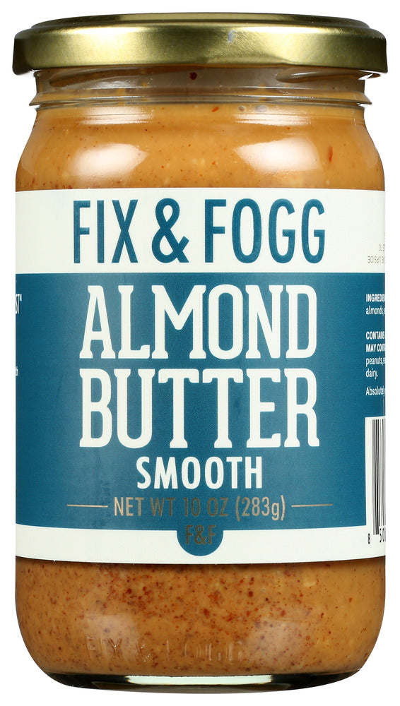 FIX & FOGG: Almond Butter Smooth, 10 oz - No Brand For Less