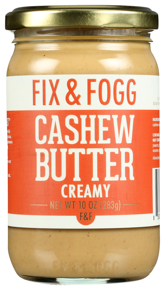 FIX & FOGG: Cashew Butter, 10 oz - No Brand For Less