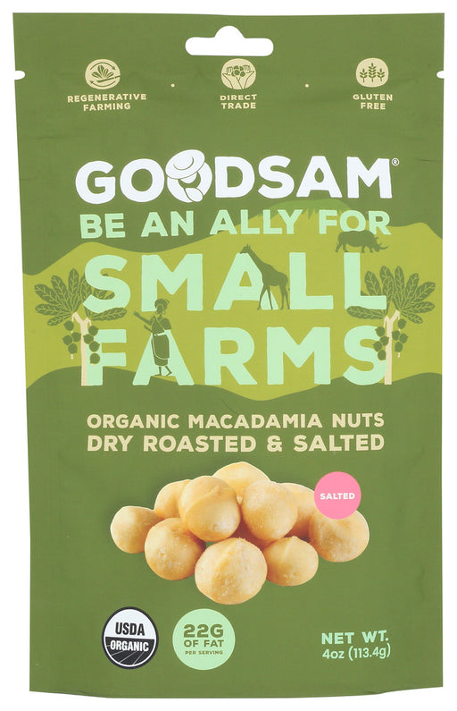 GOODSAM: Macadamia Roasted Salt Org, 4 OZ