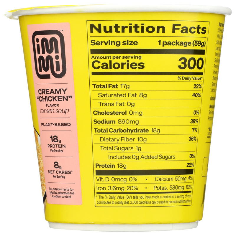 IMMI: Creamy Chicken Cup Ramen, 2 oz
