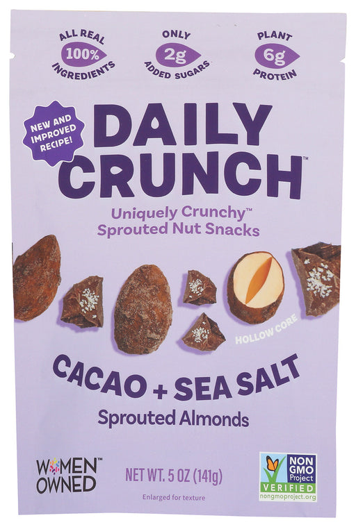 DAILY CRUNCH: Almonds Sprtd Cacao Ssalt, 5 oz