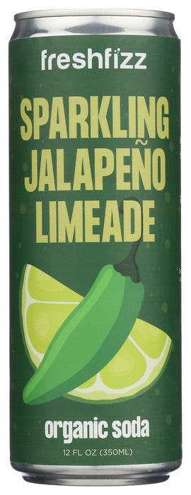 FRESH FIZZ: Sparkling Jalapeno Limeade, 12 fo