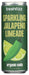 FRESH FIZZ: Sparkling Jalapeno Limeade, 12 fo