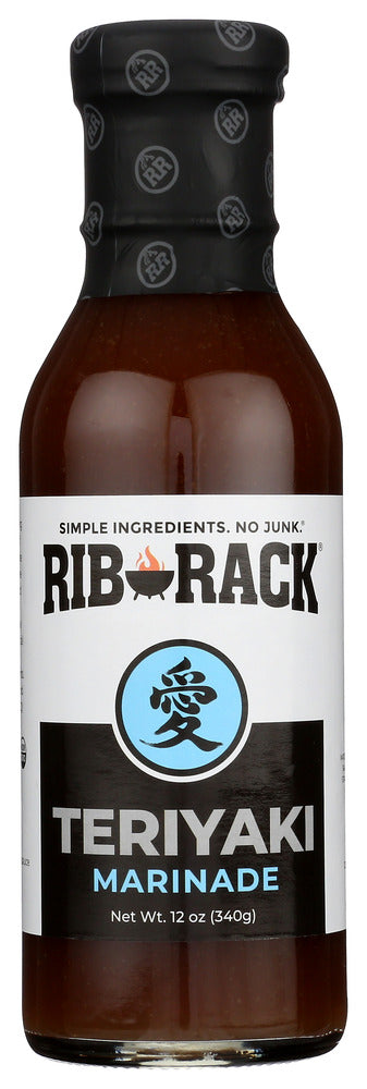 RIB RACK: Marinade Rib Teriyaki, 12 OZ