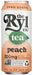 THE RYL CO: Tea Black Peach Rtd, 16 FO