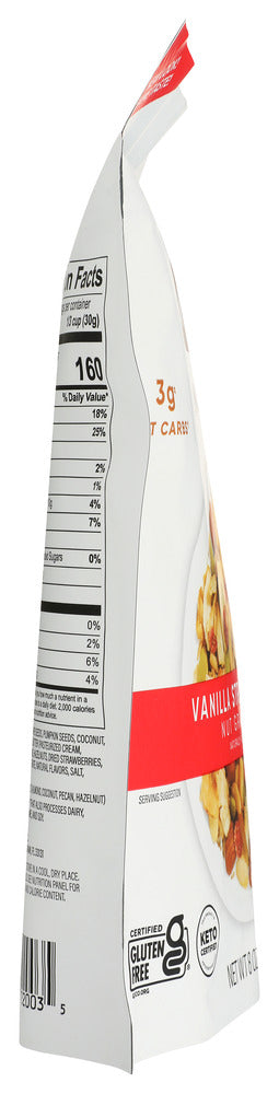 NUTRAIL: Granola Kto Strwbrry Van, 8 OZ