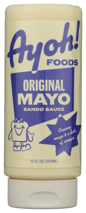 AYOH! FOODS: Sando Sauce Original Mayo, 12 fo