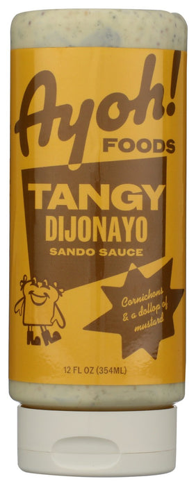 AYOH! FOODS: Sando Sauce Tangy Dijonayo, 12 fo