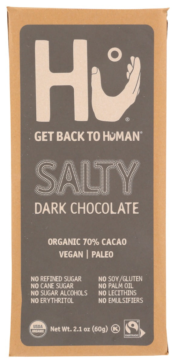 We are obsessed with high-quality real food that tastes delicious. We apply these exacting standards in everything we do and are constantly evolving as we learn more about the food industry.

It's salty. It's chocolatey. It's salty dark chocolate.