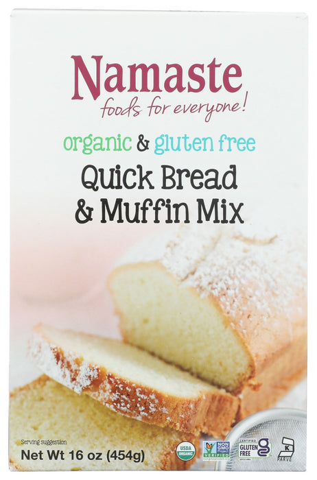 Looking for a quick morning breakfast or treat for the office? Our Organic Quick Bread &amp; Muffin Mix is so convenient to have on hand to bake a batch of moist blueberry muffins or an easy banana bread. Free of the Top 8 Allergens and great for the whole family!