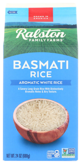 RALSTON FAMILY FARMS: Basmati White Rice, 24 oz