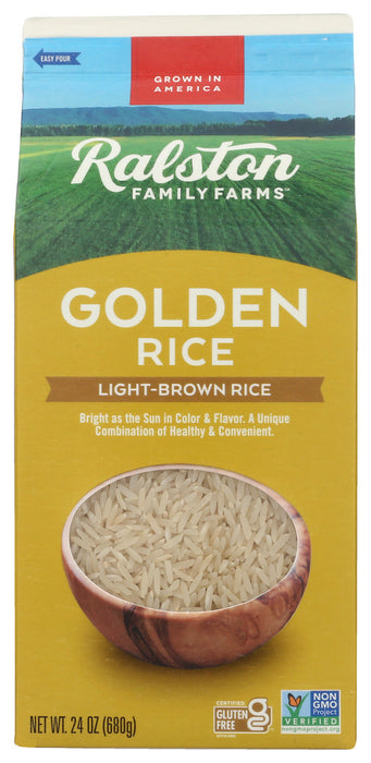 RALSTON FAMILY FARMS: Golden Light-Brown Rice, 24 oz